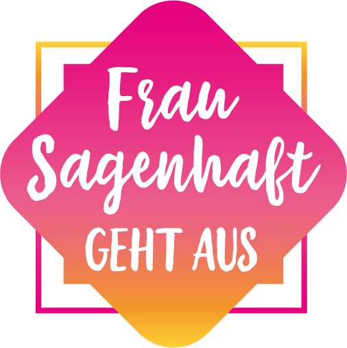 Frau Sagenhaft geht aus